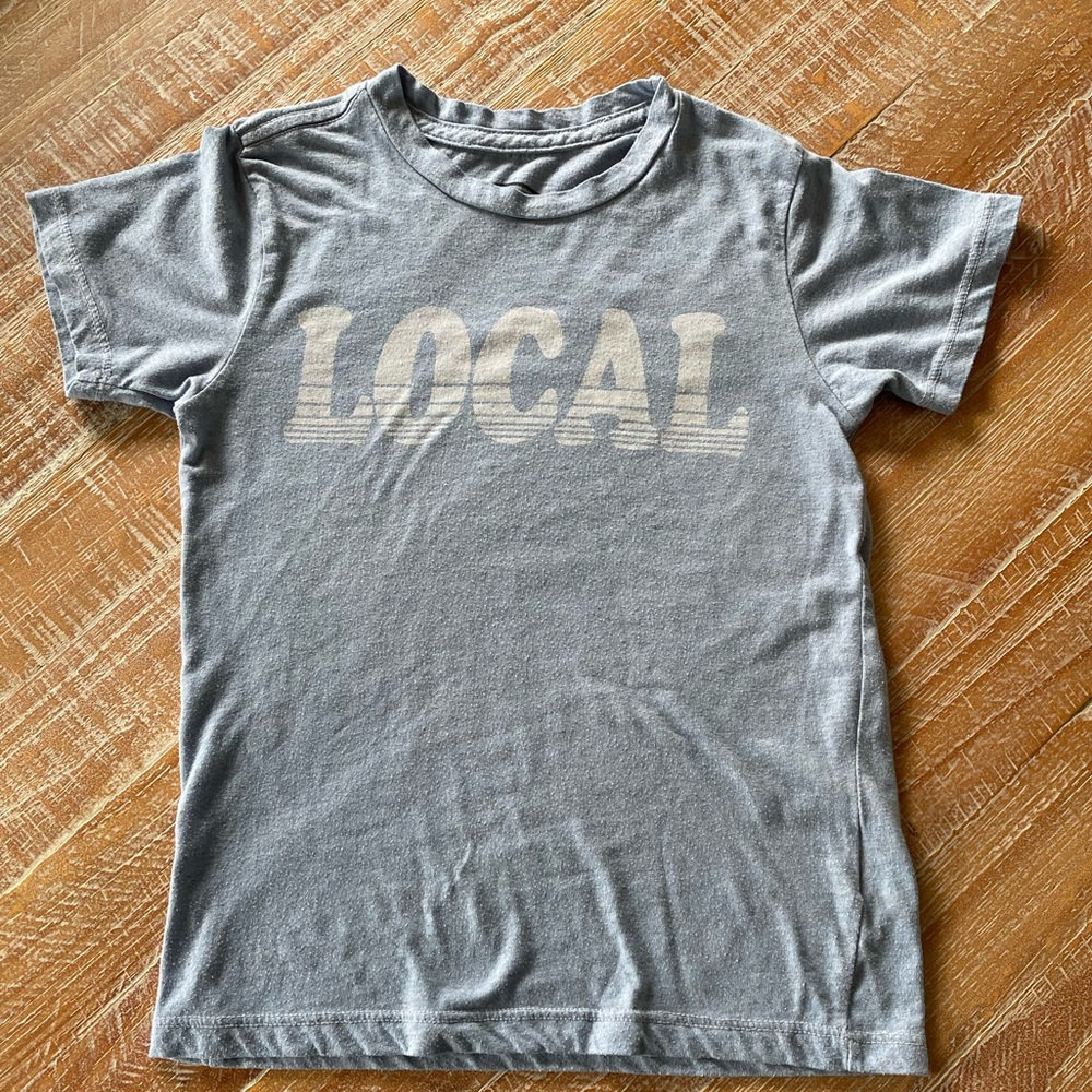 Tiny whales kids local shirt